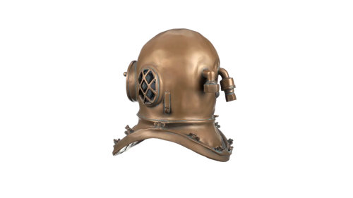 Design Toscano Deep Sea Diver's Helmet Sculpture & Reviews